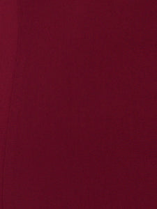 Liv Foster Strapless Mermaid Gown With Pleated Split Neckline In Mahogany